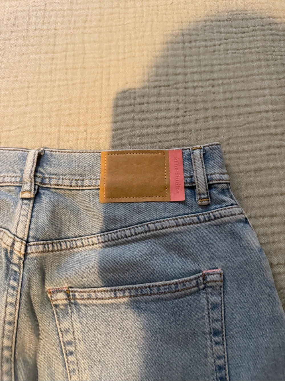 Acne Light Blue Straight Men’s Jeans